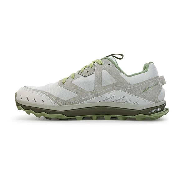 Altra Lone Peak 6 Running Shoes Greenish White Women 4 Altra Lone Peak 6 Running Shoes Greenish White Women - Image 2